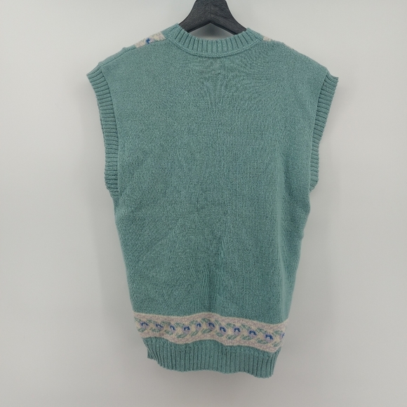 Pendleton knit vest  100% vergin wool Size Medium - Picture 4 of 4